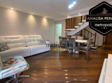 Sala de Estar · Apartamento Triplex à venda, 180 m² por R$ 900.000,00 - Santa Maria - Santo André/SP