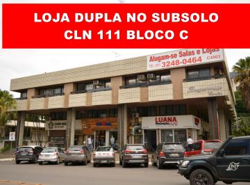 Comercial , Brasília · CLN 111 BLOCO C - LOJA DUPLA SUBSOLO