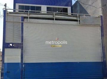 Fachada · Galpão para alugar, 320 m² por R$ 10.151,00/mês - Vila Mussolini - São Bernardo do Campo/SP