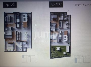 Apartamento · 71m² · 2 Quartos · 1 Vaga · Allameda Santo Antonio - Lançamento em Santo Antônio de Lisboa, Florianópolis/SC