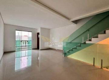 Casa · 200m² · 3 Quartos · 4 Vagas · Sobrado Novo com 3 Suítes à Venda, 200m² - Parque Das Nações, Santo André/SP.