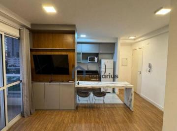 8afdd3a16fe21fe022d49868a5f7f4a5f4c3426e · Apartamento com 1 dormitório para alugar, 32 m² por R$ 3.319,08/mês - Jardim Aquarius - São José dos