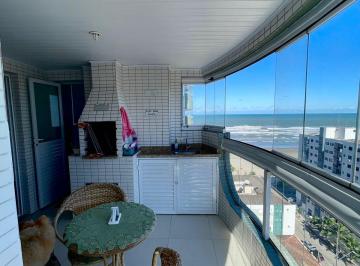 Apartamento de 3 quartos, Praia Grande · APARTAMENTO 03 QUARTOS NA AVIAÇÃO COM VISTA PRO MAR! SACADA GOURMET, MOBILIADO!