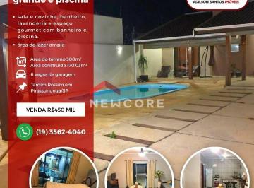 Casa · 170m² · 1 Quarto · 3 Vagas · Casa em  Rua Jaime Dolfini - Jardim Rosim - Pirassununga/SP