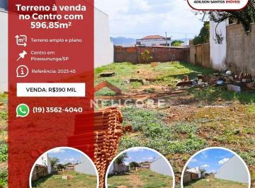 Terreno · 596m² · Lote em  Rua Siqueira Campos - Centro - Pirassununga/SP