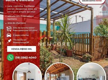 Casa · 237m² · 3 Quartos · 3 Vagas · Casa em  Rua Victório Victorelli - Vila Steola - Pirassununga/SP