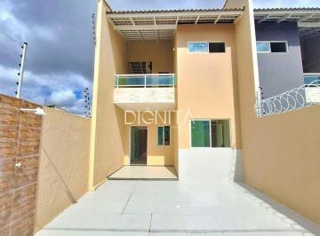 Casa · 128m² · 3 Quartos · 2 Vagas · Casa Duplex em Guaribas, 3 suítes - Eusébio/CE