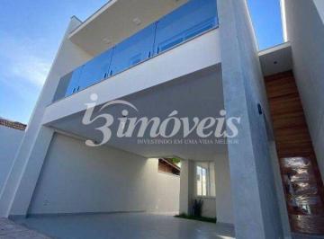 Casa · 163m² · 3 Quartos · 2 Vagas · Sobrado novo à venda, Residencial Portovenere, com 3 suítes, 2 vagas, Bairro São João, Itajaí-SC