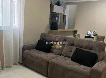 Sala · Cobertura com 2 dormitórios à venda, 170 m² por R$ 565.000,00 - Vila Pires - Santo André/SP