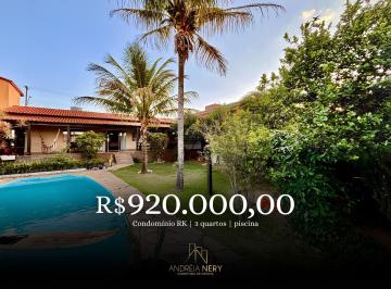 Casa de 3 quartos, Sobradinho · Cond. Rk Casa térrea 3qtos + piscina e gourmet