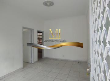 Foto 01 · Apartamento Terreo Vila Mathias, 2 quartos, 1 Banheiro, Lavanderia, Quintal em L, Cozinha, Próximo a