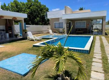 Casa · 230m² · 3 Quartos · 5 Vagas · Casa com 3 dormitórios à venda, 230 m² por R$ 1.250.000,00 - Barra do Jacuípe - Camaçari/BA