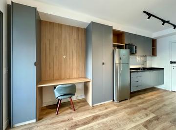 Apartamento de 1 quarto, São Paulo · Apartamento studio mobiliado para alugar no Air Brooklin próx. metrô, Berrini, Itaim, Ibirapuera