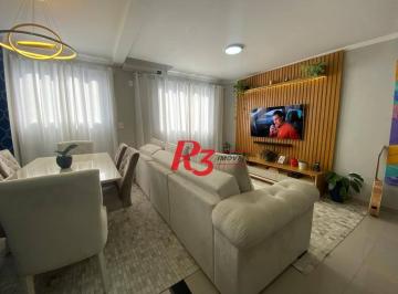 9ffb77f2d81e8e7921c1bf04c178fb41a3653350 · Village com 3 dormitórios à venda, 125 m² por R$ 905.000,00 - Marapé - Santos/SP