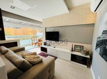 Sala de TV · Apartamento mobiliado com 58m² no Home Boutique - Brooklin
