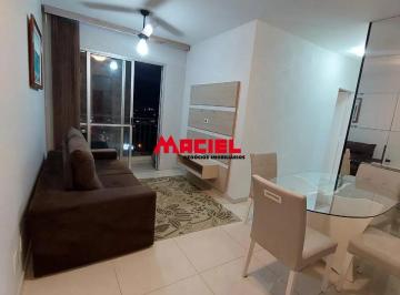 Apartamento · 60m² · 2 Quartos · 1 Vaga · APARTAMENTO MOBILIADO - PRÓXIMO CENTER VALE SHOPING - VAGO -