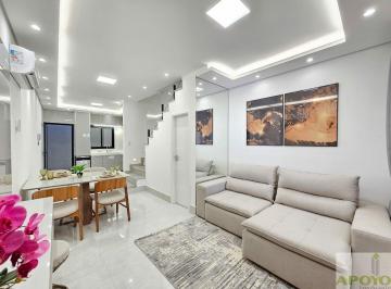 Casa · 160m² · 4 Quartos · 2 Vagas · Sobrado Novo 4 Dormitórios, 3 Suítes, 160m² com Mobilia Nova