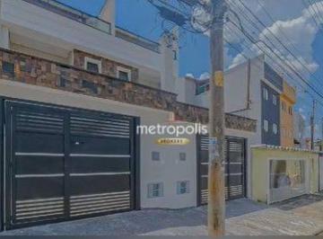 Fachada · Sobrado com 3 dormitórios à venda, 210 m² por R$ 991.000,00 - Vila Clarice - Santo André/SP