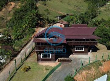 Rural · 4000m² · 4 Quartos · Chácara com Vista Panorâmica, Lagoa e Terreno de 4.000m² à venda em Canelinha/SC