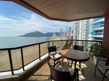 Apartamento · 446m² · 4 Quartos · 3 Vagas · Apartamento frente mar mobiliado para locação anual no Edifício Oceanic