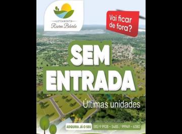 Terreno · 168m² · LOTEAMENTO RESERVA BEBERIBE, COMPRE SEM ENTRADA