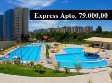 Apartamento de 1 quarto, Caldas Novas · 003 GOLDEN EXPRESS APTO.(7) QUARTO SALA SACADA COZINHA WC - CALDAS NOVAS