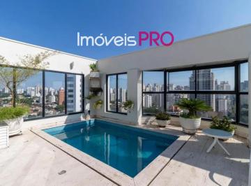 Apartamento · 390m² · 5 Quartos · 5 Vagas · Apto de alto padráo triplex no Campo Belo com 5 dorm sendo 4 suites e 5 vagas