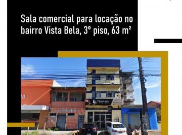 Comercial de 1 quarto, Manaus · Sala Comercial com 63 m² no Vista Bela
