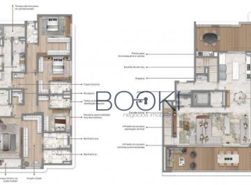 Planta · Oportunidade - Casa Gabriele - Cobertura Duplex - 531 m² - Campo Belo
