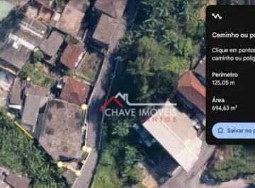 000accfa2e2c1fc5c5447809d8a2002bff12dd2c · Terreno, 700 m² - venda por R$ 2.000.000,00 ou aluguel por R$ 6.000,01/mês - José Menino - Santos/SP