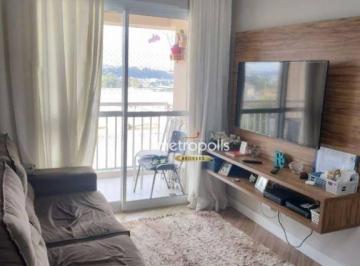 Sala · Apartamento com 2 dormitórios à venda, 56 m² por R$ 554.000,00 - Campestre - Santo André/SP