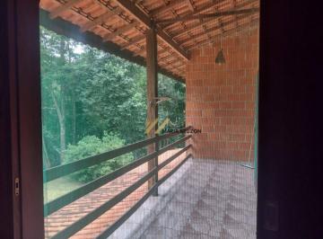 Varanda · CHÁCARA COM 2 CASAS À VENDA - 6 QUARTOS - A.C. 219M², A.T. 5.138M² - R$ 360.000,00 - PAU ARCADO - C