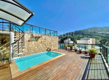 ef1b977415274397f1c45f9b6cfd47dfdba67cc2 · Cobertura no Guarujá, Enseada, Duplex, 3 Quartos, Sendo 1 Suíte e Sacada e Piscina - Mercuri Imóveis