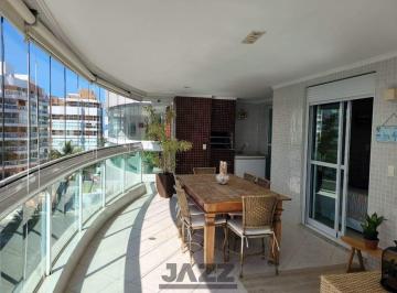 Apartamento · 124m² · 3 Quartos · 2 Vagas · Apartamento à Venda - Riviera, Bertioga - 124m2 - Condomínio Atlantis  - 3 Quartos