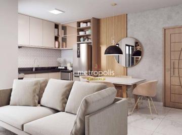 Cozinha · Cobertura com 2 dormitórios à venda, 101 m² por R$ 550.000,00 - Santa Maria - Santo André/SP