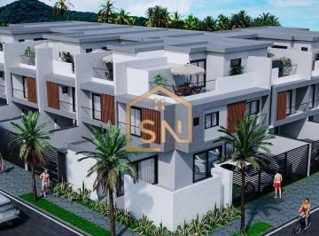 Casa · 116m² · 3 Quartos · 3 Vagas · 142S - Sobrado Tríplex frente mar no Balneário Betaras