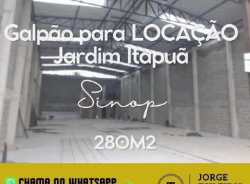 Comercial · 280m² · GALPÃO COMERCIAL/INDUSTRIAL PARA LOCAÇÃO – AVENIDA JOAQUIM SOCREPA, SINOP/MT