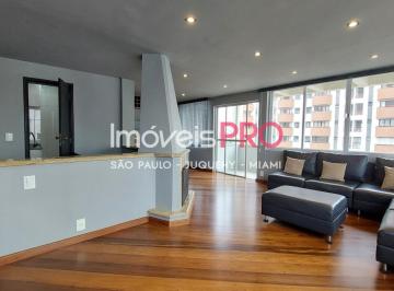 Apartamento · 114m² · 2 Quartos · 1 Vaga · Cobertura a Venda no Brooklin com Lareira e Varanda - 114 m²