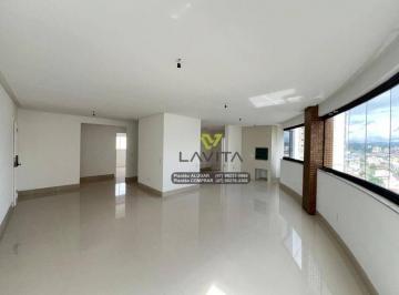Living · Apartamento NOVO com 4 Suítes e 3 Vagas a Venda com 150m² Área Priv - Parc. Direto em 50X - Centro -