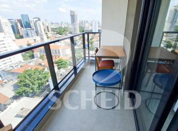 Apartamento · 74m² · 2 Quartos · 1 Vaga · Apartamento Mobiliado e Decorado Alto Padrão Pinheiros 74m
