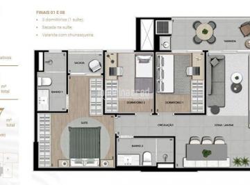 89n0sem2ytflmweyodk4nzi3_md · Apartamento à Venda em Santa Rosa, Londrina - PR