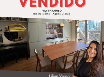 Apartamento de 3 quartos, Águas Claras · VIA PARADISO - REFORMADO - AUTOMAÇÃO - 28 NORTE