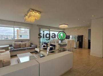Apartamento · 198m² · 3 Quartos · 4 Vagas · Brooklin - 198 m² - Andar Alto - 3 Suítes - Varanda Gourmet - Quadra de Tênis