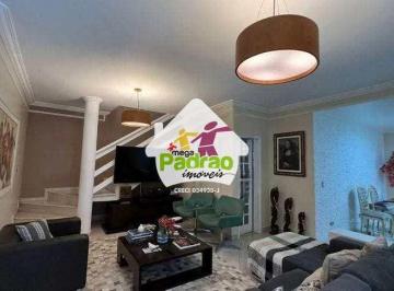 Casa · 280m² · 4 Quartos · 5 Vagas · Sobrado de Condomínio com 4 dorms, Vila Rosália, Guarulhos - R$ 1.7 mi, Cod: 9966