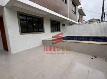 822db6d7f67d0109499007c1bcb7d23138eb0be5 · Sobrado com 3 suítes, Churrasqueira e Piscina à venda, 140 m² por R$ 1.590.000,00 - Vila Belmiro - S