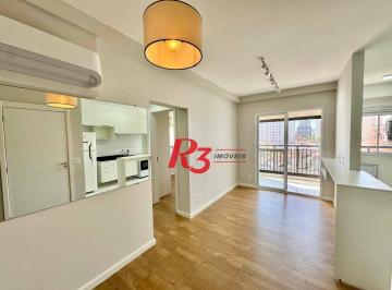 af0334edbbb518a33ca604cde348e2ea13b32c3a · Apartamento com 2 dormitórios para alugar, 62 m² por R$ 4.600,00/mês - Marapé - Santos/SP