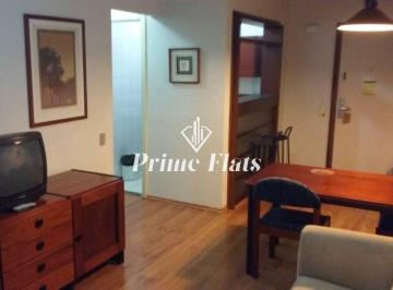 Apartamento · 48m² · 1 Quarto · 1 Vaga · Flat mobiliado no Saint Moritz Flat Service disponível para locação, com 48m², com 1 quarto e 1 vaga