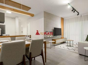 Apartamento · 65m² · 2 Quartos · 2 Vagas · Flat com ótimo preço no bairro Itaim Bibi. Confira!