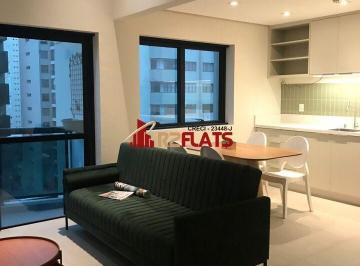 Apartamento · 69m² · 2 Quartos · 2 Vagas · Flat com ótimo preço no bairro Moema. Confira!