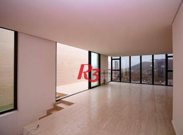 3fc1261a2ec5d88c369a00c2717655acb27aeeba · Cobertura com 3 dormitórios à venda, 160 m² por R$ 2.900.000,00 - José Menino - Santos/SP